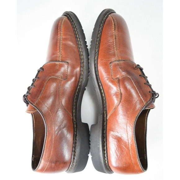 Allen Edmonds Mapleton Men's Brown Leather Loafers - Picture 5 of 8